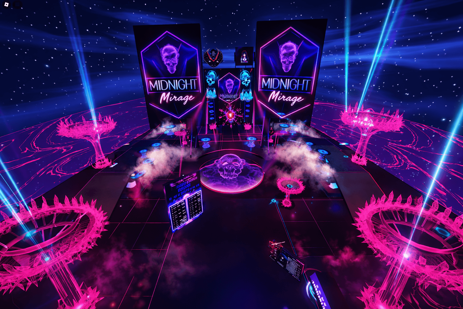 Midnight Mirage — Social Experience